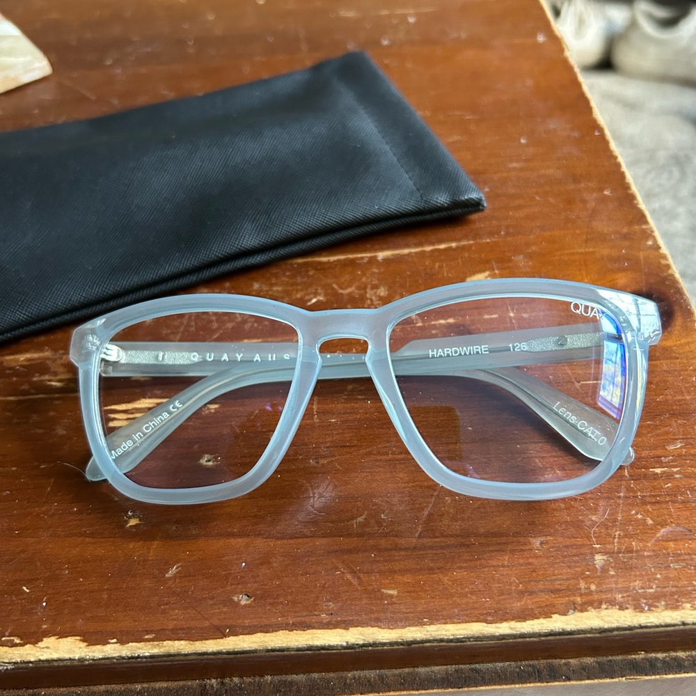 Quay Australia Translucent Eyeglasses